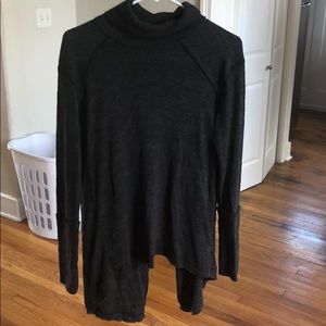 Free people gray turtleneck size S